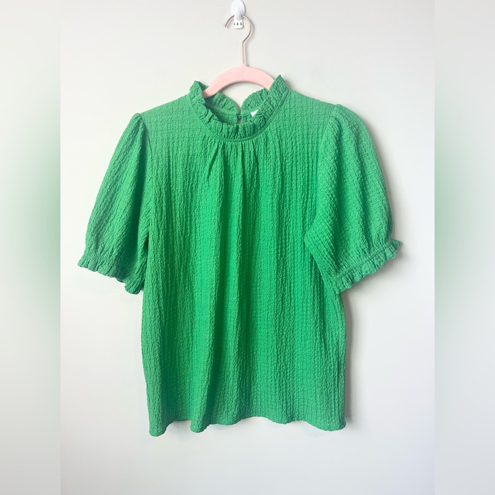 THML green blouses size small